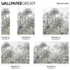 Tropical motif Wall mural