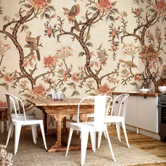 Carta da parati Chinoiserie antica - cucina