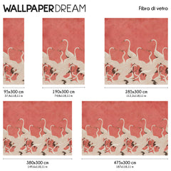 Elegant Herons Wall mural