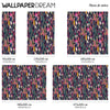 Tropical pink Wall mural