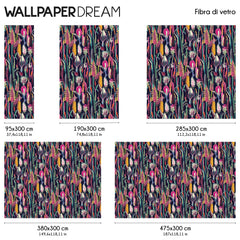 Papel Pintado Tropical en rosa
