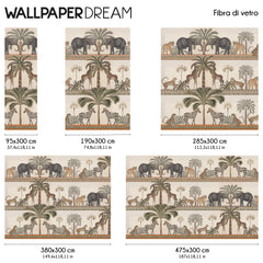 Carta da parati Fregio esotico