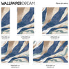 Blue Spiral Wall mural