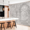 Carta da parati Sogno architettonico - cucina