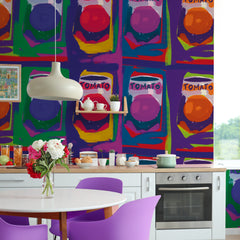 Carta da parati Tomato Pop - cucina