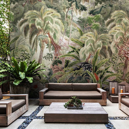 Carta da parati Bosco tropicale - per esterni