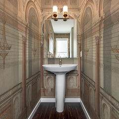 Carta da parati Porticato antico - bagno