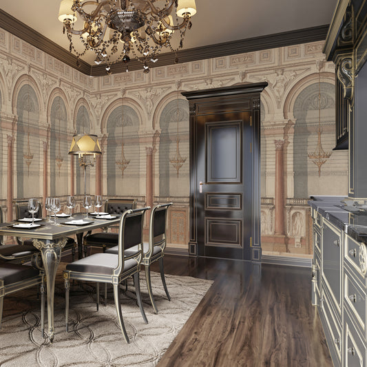 Carta da parati Porticato antico - cucina