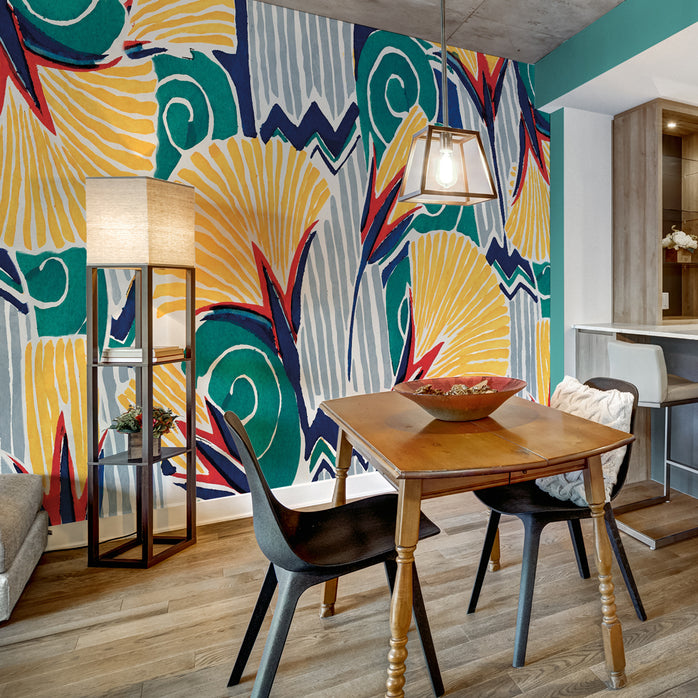 Carta da parati Ventagli Pop - cucina