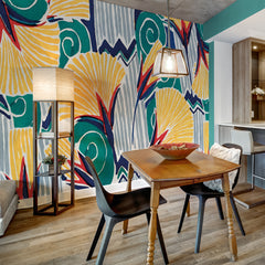 Carta da parati Ventagli Pop - cucina