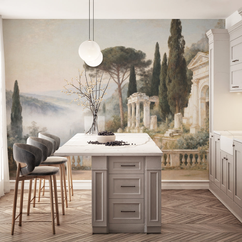 Carta da parati Rovine antiche - cucina