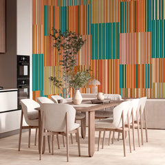 Carta da parati Trama moderna - cucina