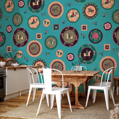 Carta da parati Piatti artistici - cucina