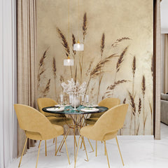 Carta da parati Grano dorato - cucina, sala da pranzo
