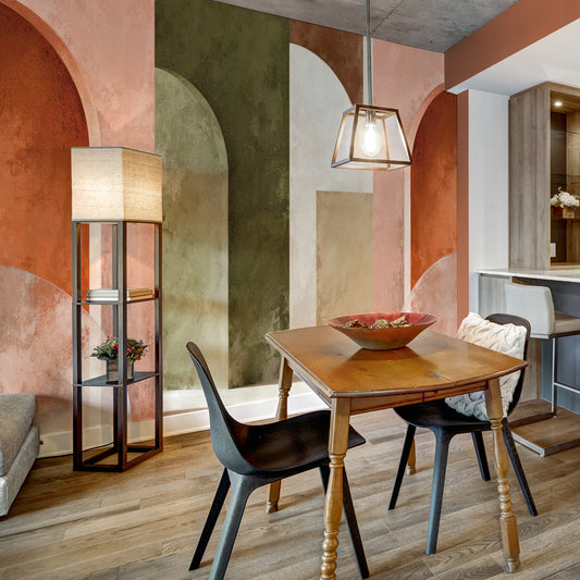 Carta da parati Archi metafisici - cucina