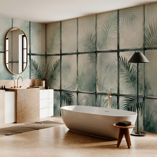 Carta da parati Serra Esotica - bagno