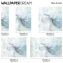 Carta da parati Spirale floreale