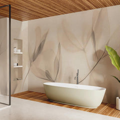 Carta da parati Florescentia - bagno