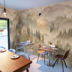 Carta da parati Flowerence - esercizi commerciali, locali pubblici