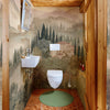 Carta da parati Flowerence - bagno
