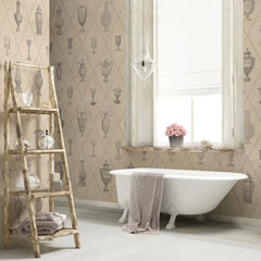 Carta da parati Anfore antiche - bagno