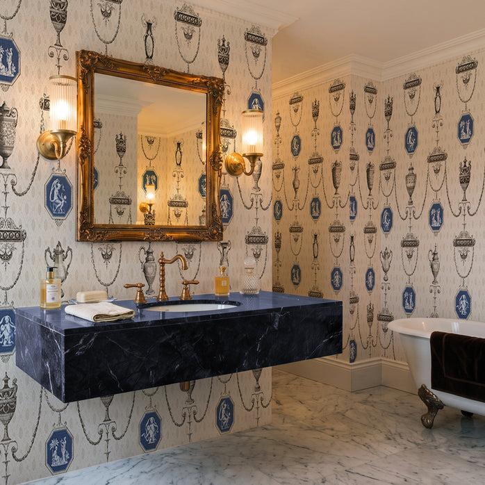 Carta da parati Anfore antiche - bagno