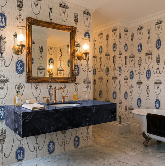 Carta da parati Anfore antiche - bagno
