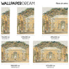 Wallpaper porch over garden
