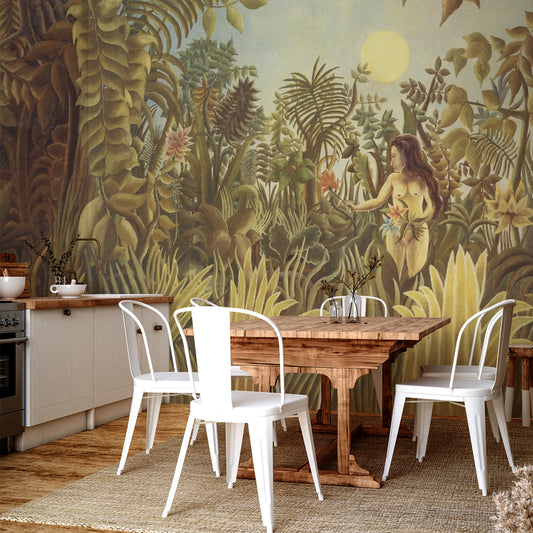 Carta da parati Paradiso perduto - cucina, sala da pranzo