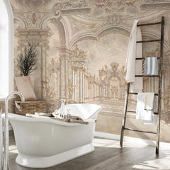 Carta da parati Palazzo angelico - bagno