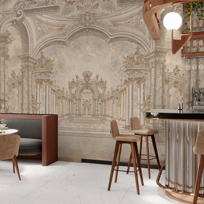 Carta da parati Palazzo angelico - esercizi commerciali, locali pubblici