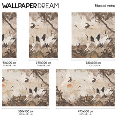 Carta da parati Bosco degli aironi