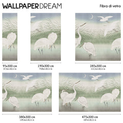 Carta da parati Aironi in volo