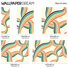 Carta da parati Tracciati colorati