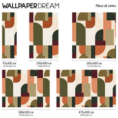 Carta da parati Tessere moderne