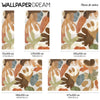 Wallpaper Painted Canvas