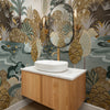 Carta da parati Ispirazione orientale - bagno