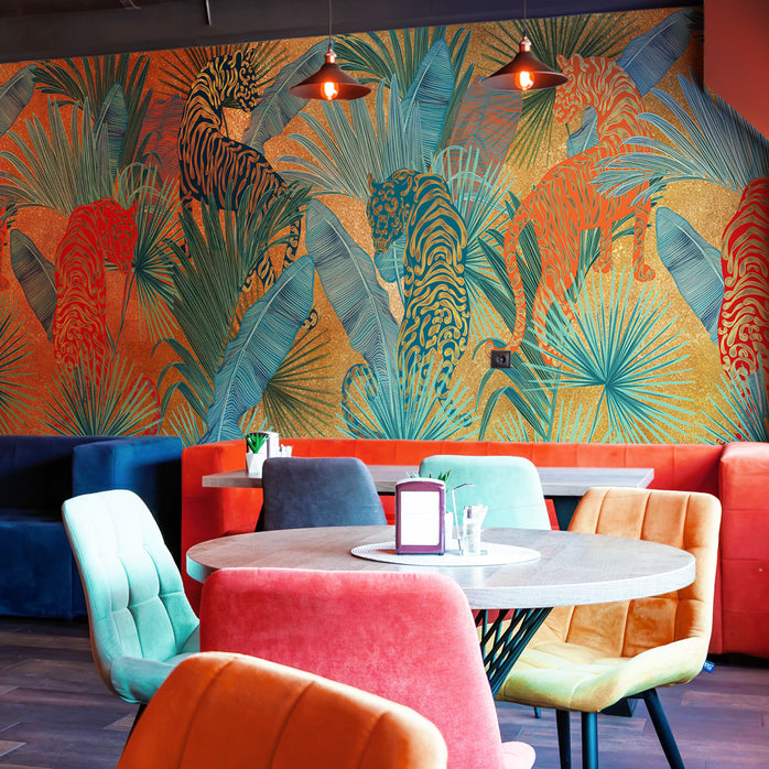 Carta da parati Luxury Tropic POP - locali pubblici