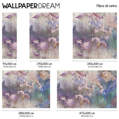 Blumen Aura Fototapete