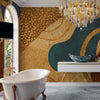 Carta da parati Terra e mare Gold  bagno