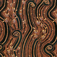 Golden Pattern Wallmural