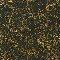 Golden Leaves Wallmural
