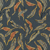 Papel Pintado Follaje dorado