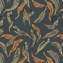 Carta da parati Foliage dorato