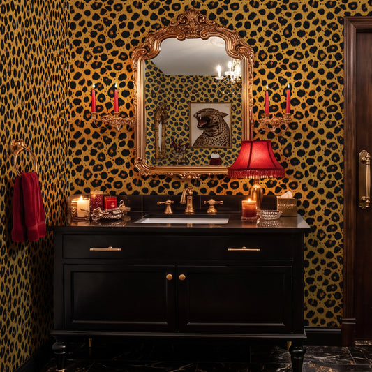 Carta da parati Animalier - bagno, hotel