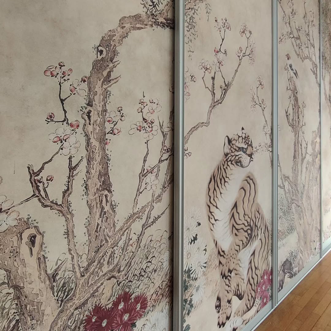 Carta da parati Eden dell'Asia - mobili