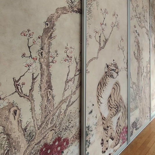 Carta da parati Eden dell'Asia - mobili