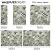 Misty Forest Fiberglass Wallpaper Mural