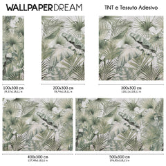 Misty Forest Fiberglass Wallpaper Mural