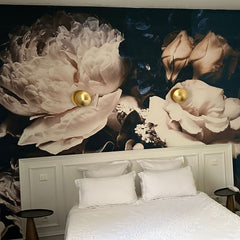 Wall Mural Bouquet of peonies